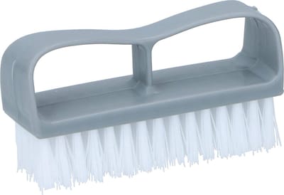 Narimano® Set van 3 nagelborstels, handwasborstel, met handvat van kunststof en nylon borstels, ideaal voor huishouden en handwerk