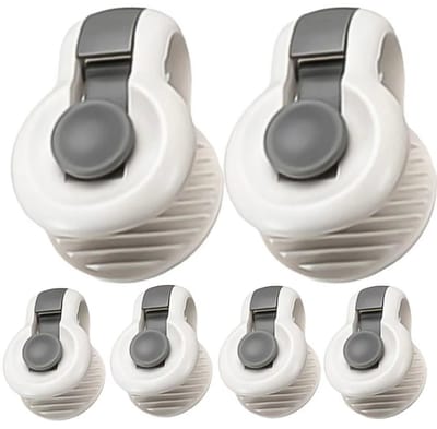 6 Stuks Dekbedclips - Knijpers - Stevige Dekbedclips - Klemmen - Clips - LOUZIR