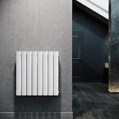 Horizontale paneelradiator 630 x 616 mm voor badkamer en woonkamer - Dubbellaags platte radiator