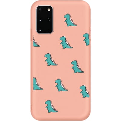 Mocaa Samsung Galaxy S20 Designz Dino Case Oranje