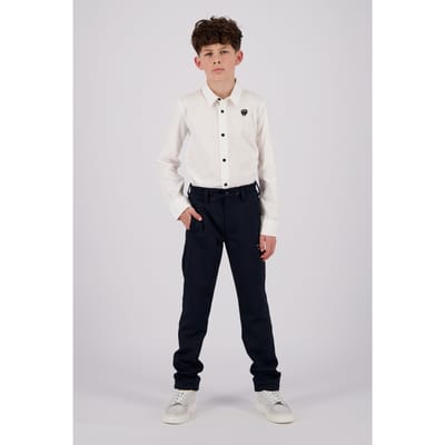 Vingino Boys Sique Pants Salute Size: 4 | Trousers Outlet | Unisex | Blauw