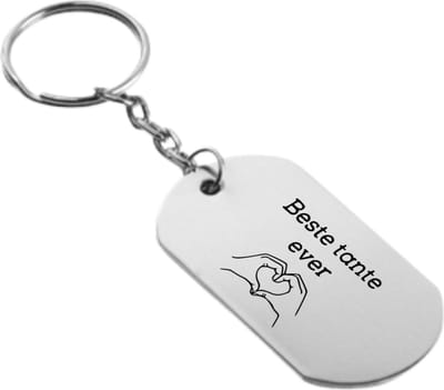 Akyol - Beste tante ever! - tante - familie - sleutelhanger - geschenk – gift – verjaardag – verassing – feestdag – cadeau – kado – versiering - family - gezin - liefde - love - Moederdag