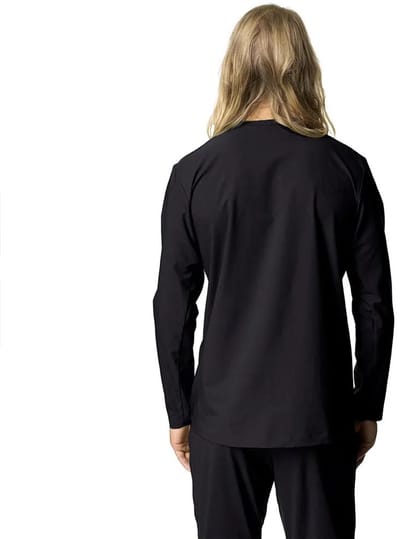 Houdini Cover T-shirt Met Lange Mouwen Zwart S Man