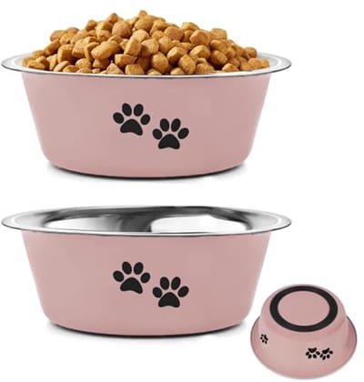 Hondenbak voor middelgrote en grote honden met antislip en roestvrij staal