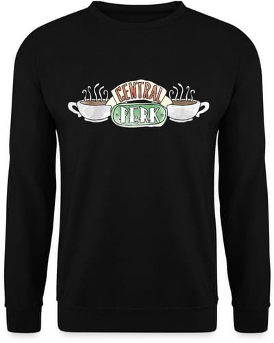 Friends Central Perk Logo Sketch Sweater Heren