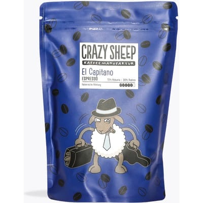 Crazy Sheep Espresso El Capitano 250g