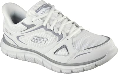 Skechers Heren Slip-ins Track Ezral Sneaker 233039 WGY White Grey