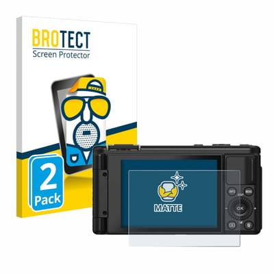 BROTECT - Screenprotector voor Yashica City 200 - Folie Beschermfolie matte 2 Stuks