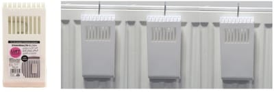 Waterverdamper Luchtbevochtiger kunststof incl. haakje kleur wit set 3 stuks