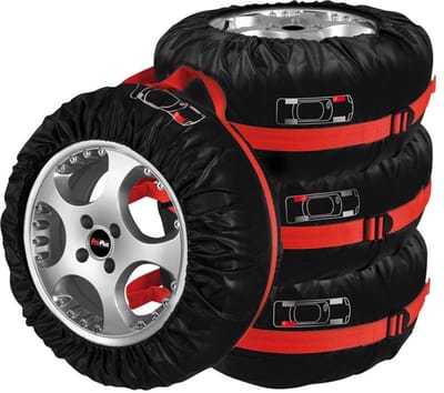 ProPlus Bandenhoezen set - Ø 62 cm - Omtrek 196 cm - Set van 4 - Beschermend en eenvoudig te gebruiken