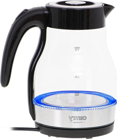 Elektrische waterkoker - Grote waterkoker - Snel water koken - Automatische uitschakeling - 17 liter - Zwart
