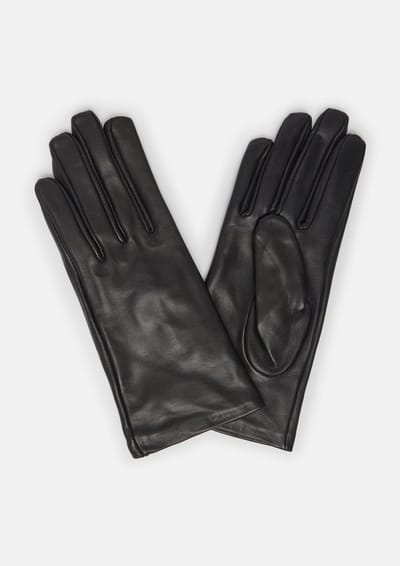 Dames urban leren handschoenen COMMA