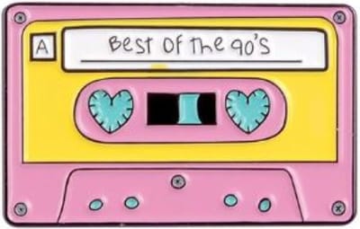 Pin Broche - enamel pin - kledingspeld - Best of the 90’s