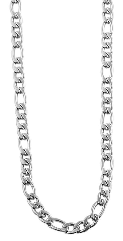 AKZENT Akzent uniseks ketting "Teona" Edelstahl Zilver - schakelketting uniseks