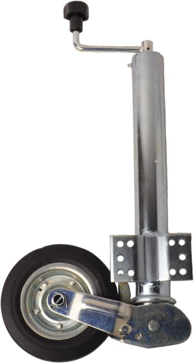 Neuswiel voor aanhanger 60 mm rond automatisch opklapbaar