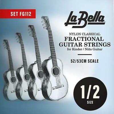 La Bella FG112 1/2 Mensuurlengte Klassieke Gitaarsnaren - Normale Spanning