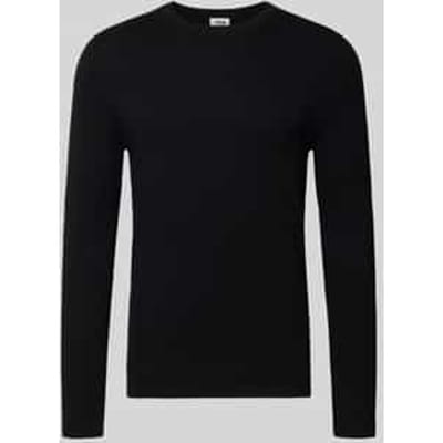 Gebreide pullover met ribboorden, model 'Irmino'