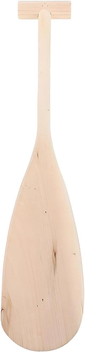 Kinder peddel - Cano peddel - Waterpret - Ergonomisch handvat - 50 cm - Houtkleur