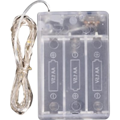 Romantische Kerst Decoratieve Slaapzaal Slaapkamer Koperdraad Lichtslingers Batterijdoos, Vakantie Festival 50leds