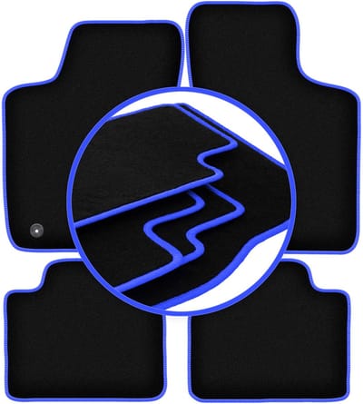 CARLUX-BLUE automatten voor: Opel Corsa B hatchback (1993-2001)