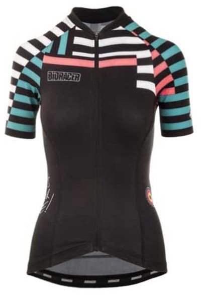 Bioracer Vesper Jersey Women Beach Zebra Size M