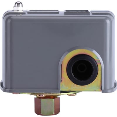 Pressostat de pompe à eau Réglable Double Pôle à Ressort