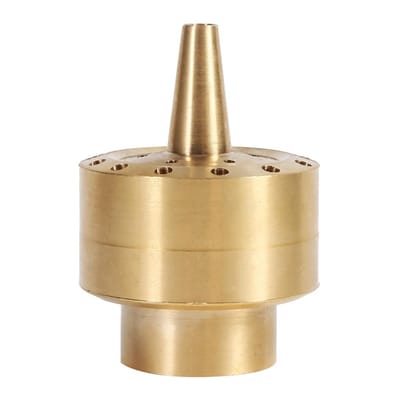 Dailygoody - 1/4" / 1/2" / 3/4" fontein sproeier - Watermondstuk - Geschikt voor tuin en vijver - Koperen afwerking - Poreuze verstrooiing