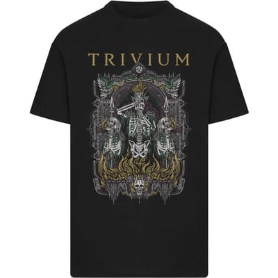 Merchcode Trivium - Third Heren Tshirt - M - Zwart