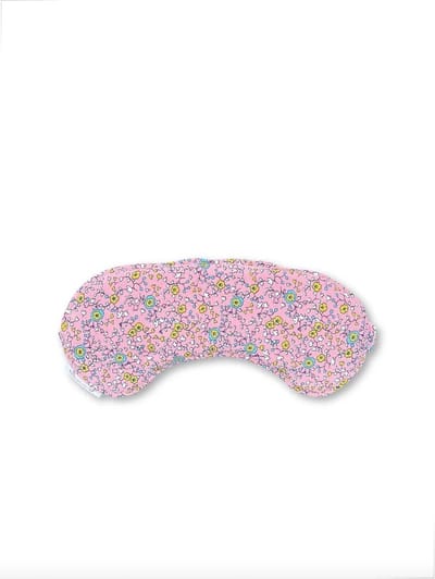 Duurzaam cadeau - Nacht oogmasker - Slaapmasker - Zero waste - Roze bloemen - Slaap masker mannen & vrouwen - Nachtrust