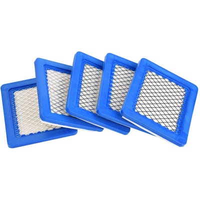 5 stuks Luchtfilter voor JOHN DEERE PT15853 voor 491588 491588S 399959 wit