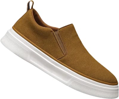 Livano Loafers Heren - Met Hak - Herenschoenen - Instappers - Donkerbruin - Maat 40