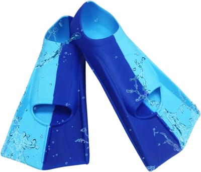 Bovista Zwemvliezen Voor Kinderen & Volwassenen - Flippers - Zwemflippers - Snorkelset - Marineblauw/hemelsblauw - Maat XXXS