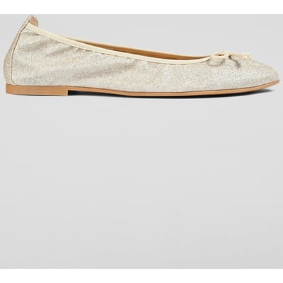 LK Bennett Fl Trilly Round Toe Gold Maat: 35 | Ballerina's Outlet | Dames | Goud