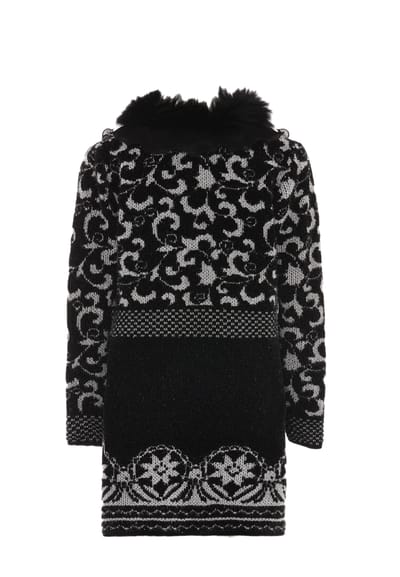 Faina Vest Dames zwart en wit