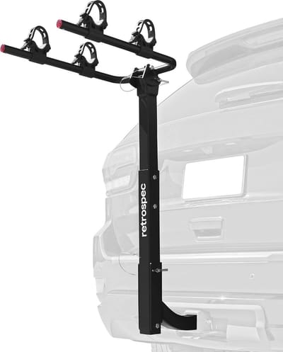 Autoreis Fietshouder Voor 2 Fietsen - Compact en Opvouwbaar - Geschikt voor Klasse III of IV Hitches
