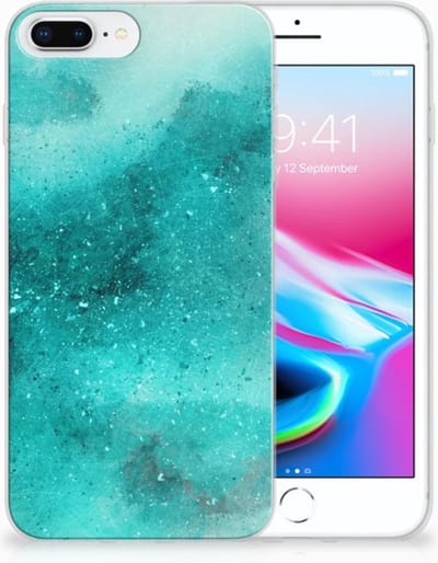 Hoesje maken Apple iPhone 7 Plus | 8 Plus Painting Blue