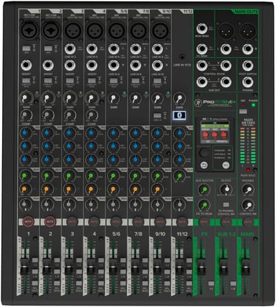 Mackie ProFX12v3+ - Analoge mixer