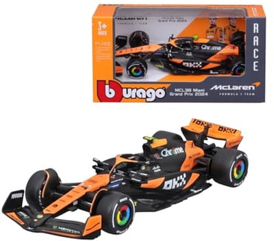 Modelauto Formule 1 MCL38 Lando Norris 1:43 - Gedetailleerd en Realistisch