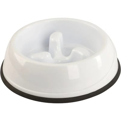 Anti-druppel plastic kom Kerbl