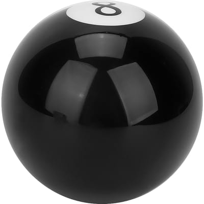 Universele Zwarte 8 Biljartbal Ronde Auto Versnellingspookknop Hendel Handgreep Schakelaar black