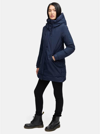 Navahoo dames winterparka WINTERPRINZESSIN met capuchon & vrouwelijke pasvorm