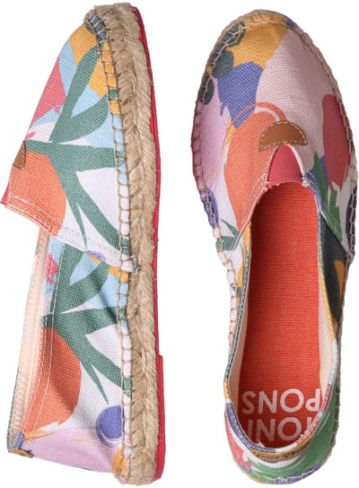 Klassieke unisex espadrille met print | BLANES-TJ