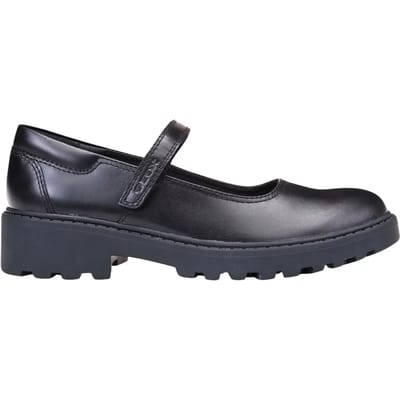 GEOX CASEY MEISJES Veterschoenen - ZWART - Maat 32