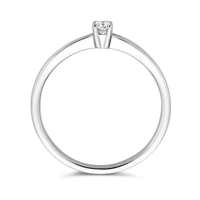 Ring Diamant 0.10ct H Si