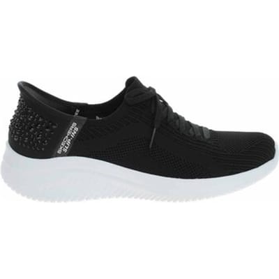 Skechers Slip-ins Ultra Flex 3.0-Shining Glitz - Dames Instappers - Zwart