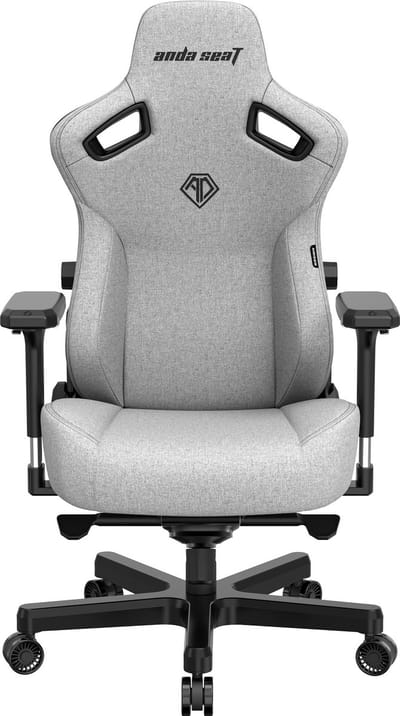 AndaSeat Kaiser Series 3 Premium Large Gaming Chair - Grey (Magnetic Pillow)