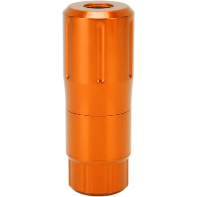 Stylo de tatouage rotatif RCA Interface Liner Shader en alliage d'aluminium Stylo de machine à tatouer court avec clip orange