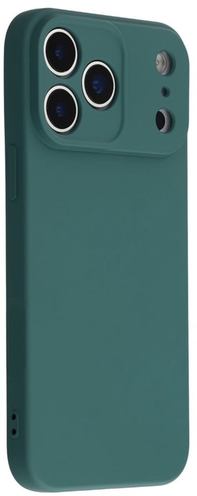 Amorus Hoesje - Geschikt voor iPhone 17 Pro Hoesje - Amorus Colour TPU Back Cover - Everglade Green