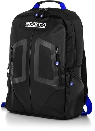 Sparco Borsa Stage Tas - Zwart/Blauw — Maat Onesize