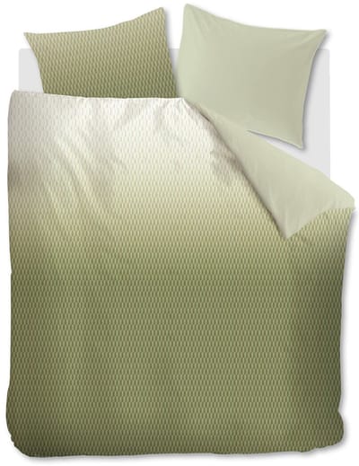 Beddinghouse Nora dekbedovertrek - Lits-Jumeaux - 240x200/220 cm - Groen